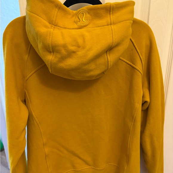 Lululemon Scuba Yellow Zip-Up Hoodie - Picture 9 of 11
